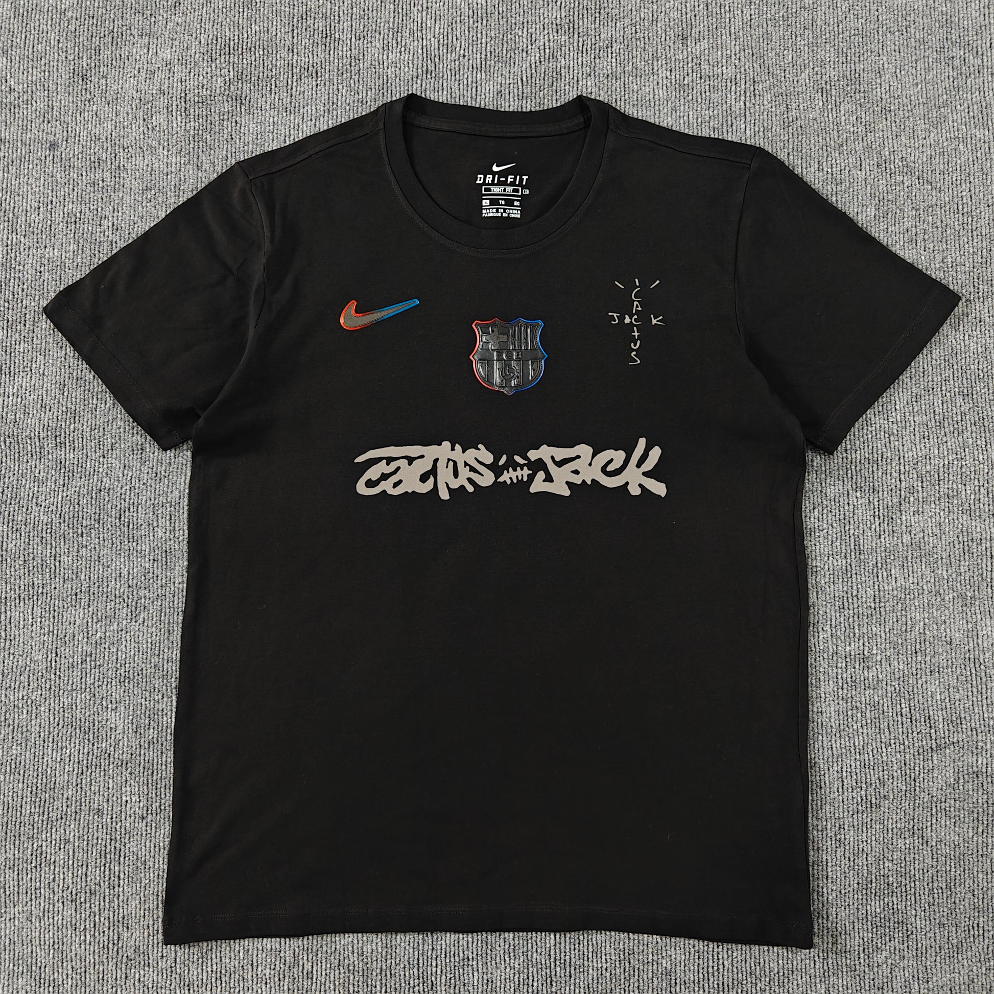Camiseta Barça x Cactus Jack – Edición Exclusiva