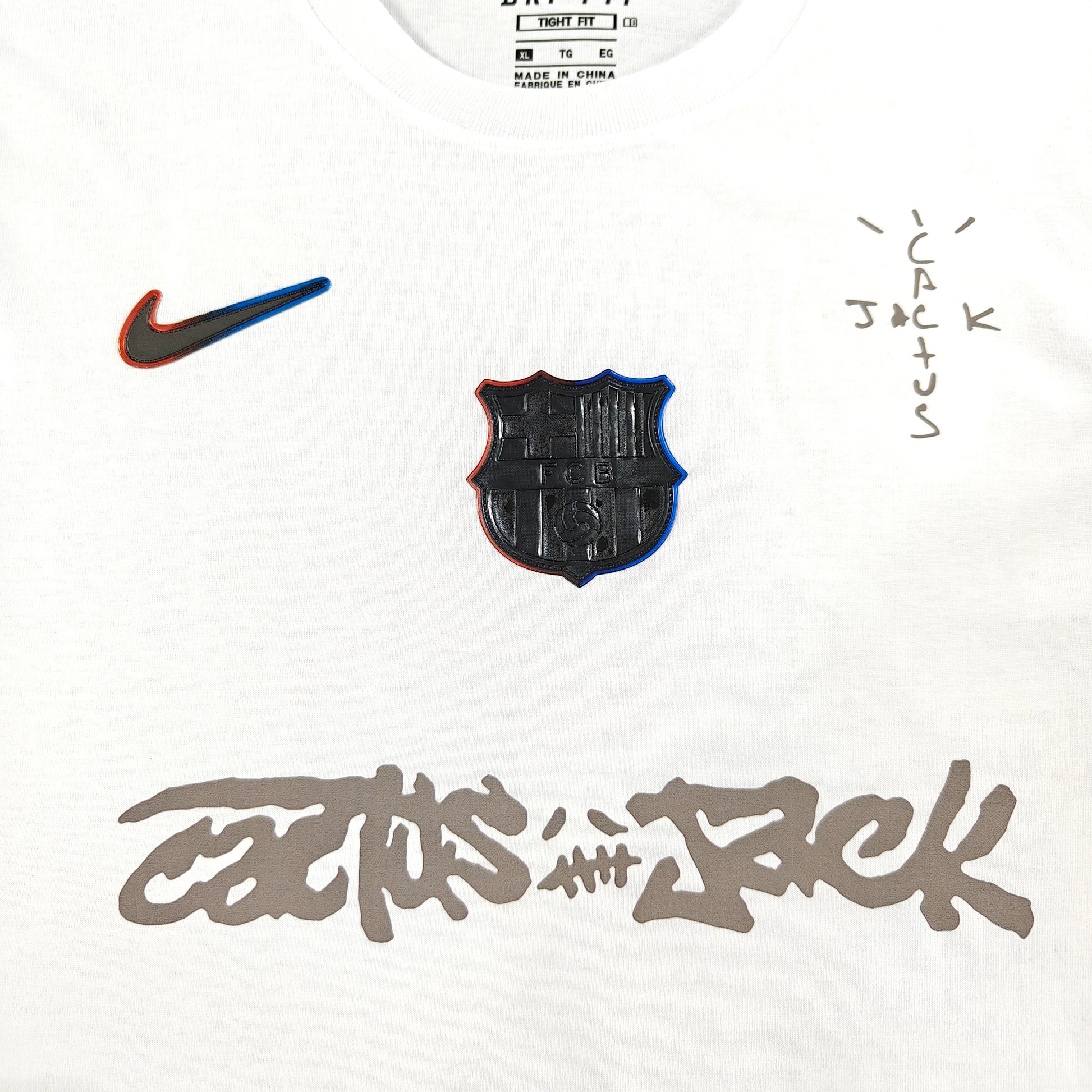 Camiseta Barça x Cactus Jack – Edición Exclusiva
