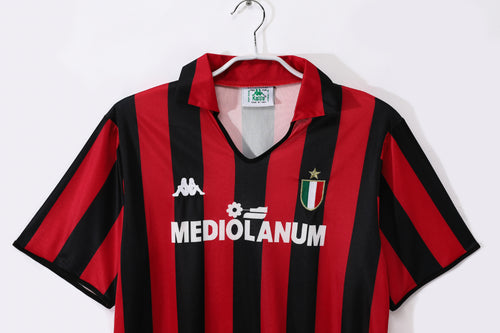 Camiseta AC Milan 1989-1990 – Local Manga Corta