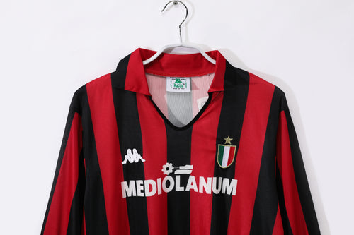 Camiseta AC Milan 1989-1990 – Local Manga Larga