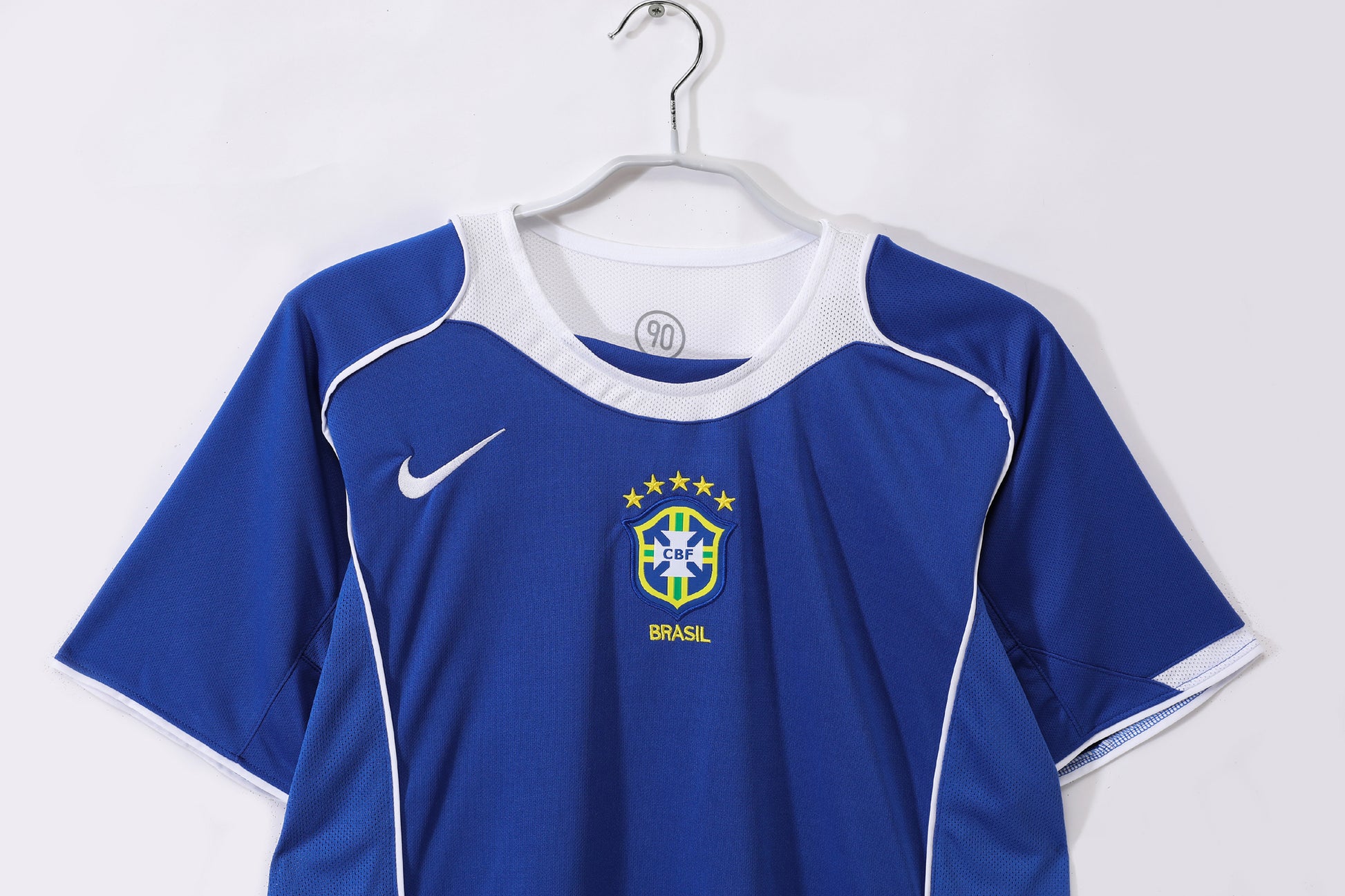 Camiseta Brasil 2006 – Segunda Equipación Azul