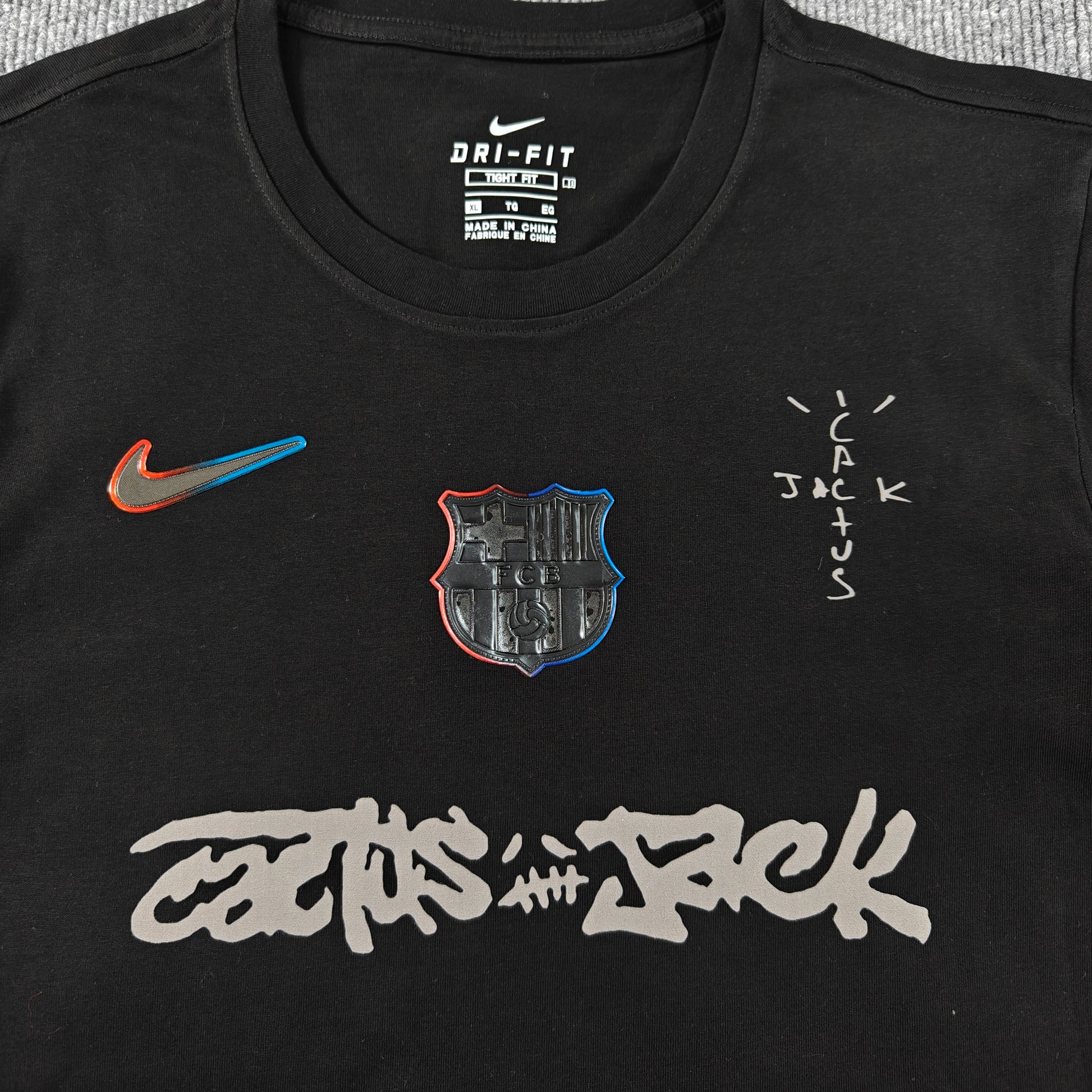 Camiseta Barça x Cactus Jack – Edición Exclusiva