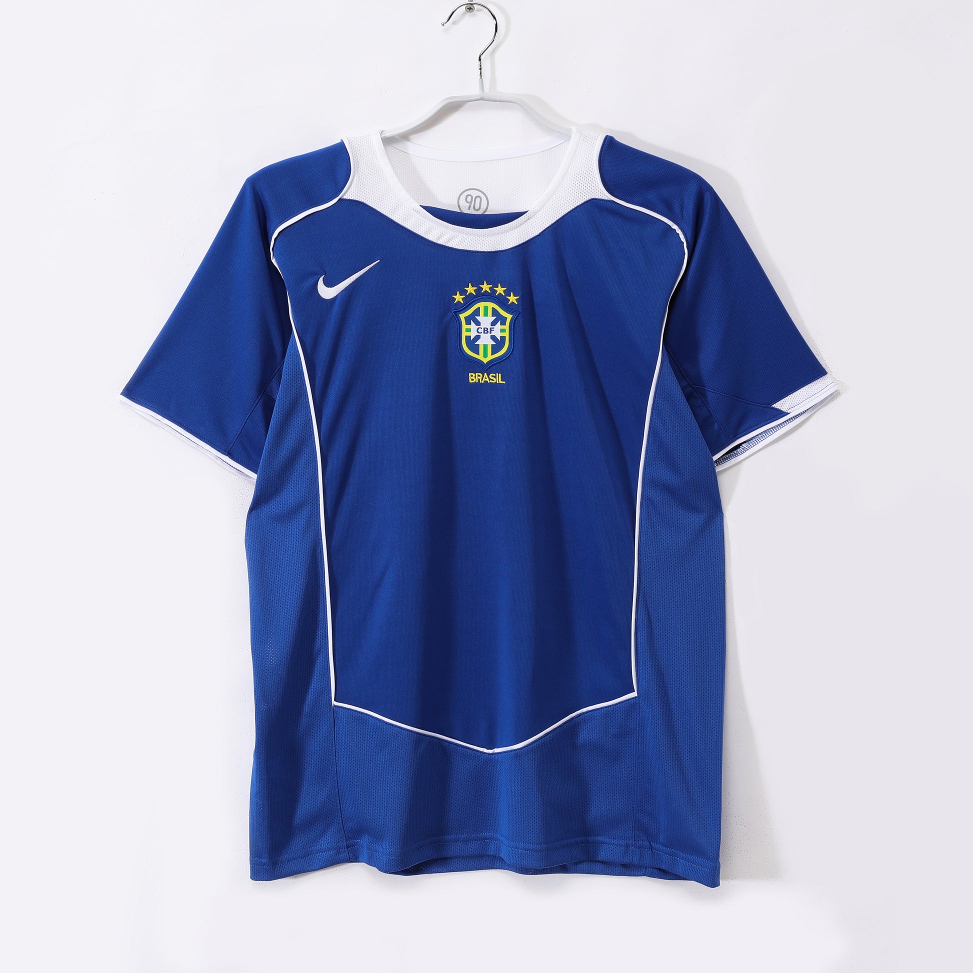 Camiseta Brasil 2006 – Segunda Equipación Azul